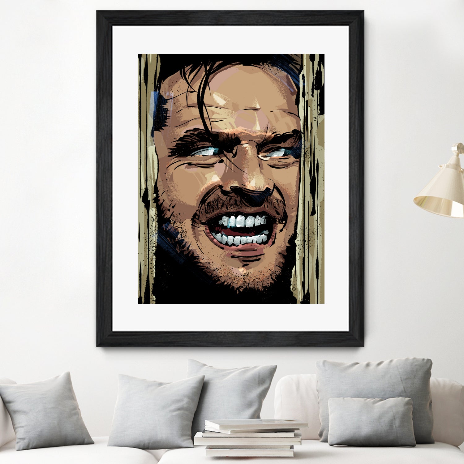 The Shining by Nikita Abakumov on GIANT ART - yellow digital painting