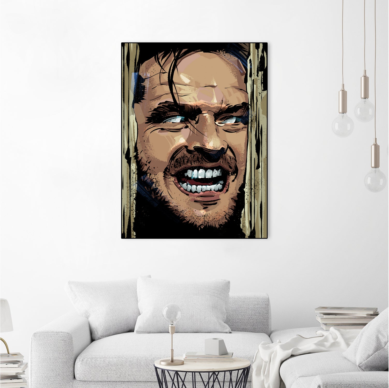 The Shining by Nikita Abakumov on GIANT ART - yellow digital painting