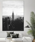 NYC-empire-state-01 by Nikita Abakumov on GIANT ART - gray photo manipulation