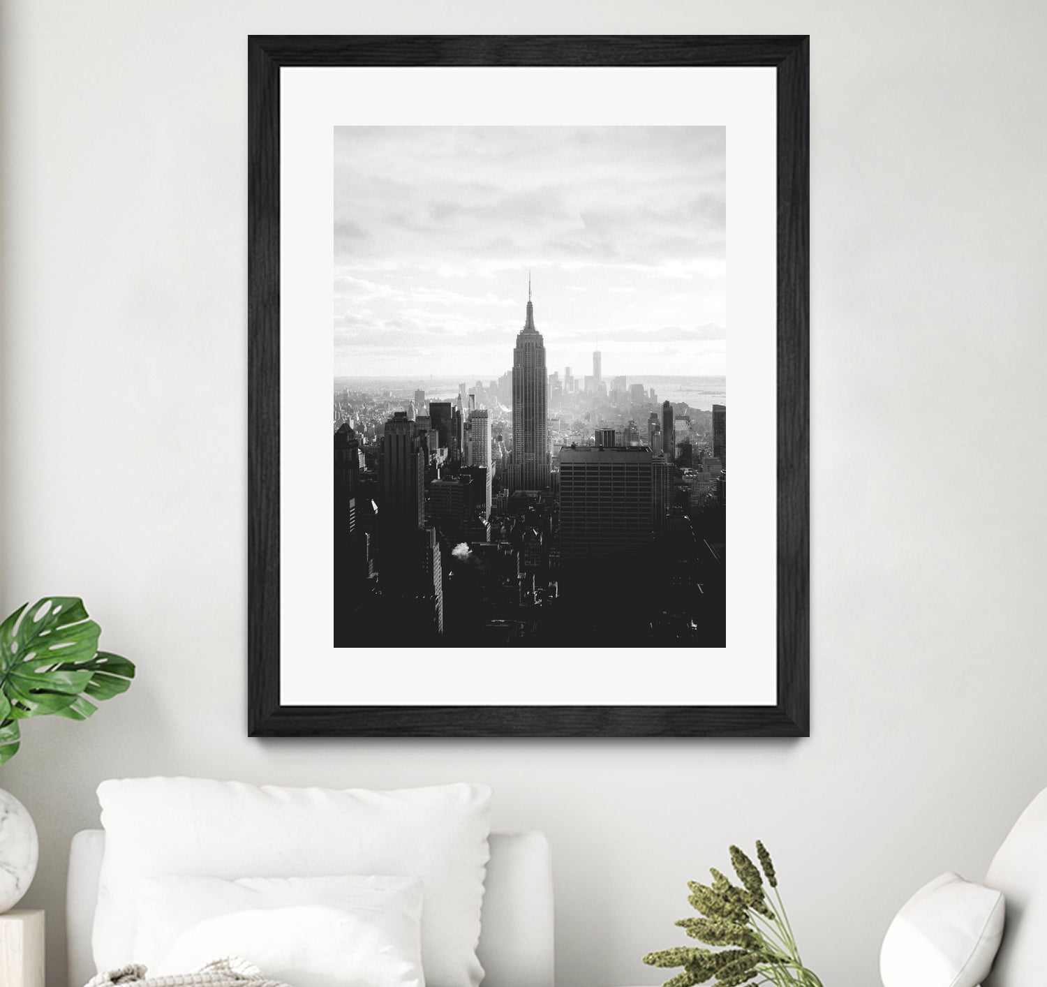 NYC-empire-state-01 by Nikita Abakumov on GIANT ART - gray photo manipulation