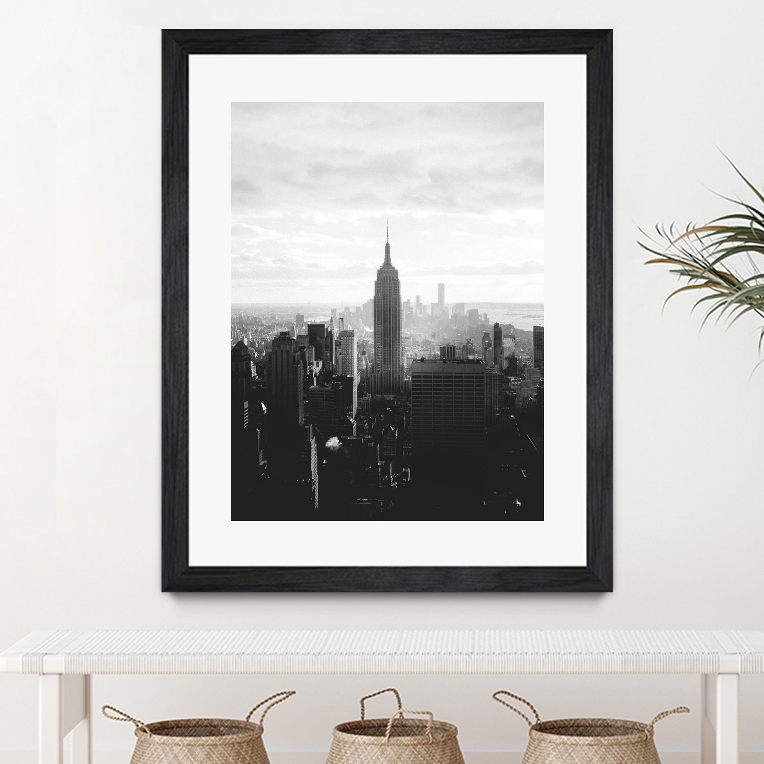 NYC-empire-state-01 by Nikita Abakumov on GIANT ART - gray photo manipulation