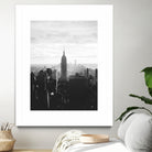 NYC-empire-state-01 by Nikita Abakumov on GIANT ART - gray photo manipulation