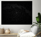 Galaxy Map by Nikita Abakumov on GIANT ART - black mixed media