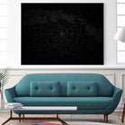 Galaxy Map by Nikita Abakumov on GIANT ART - black mixed media