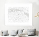 Galaxy Map by Nikita Abakumov on GIANT ART - white photo illustration