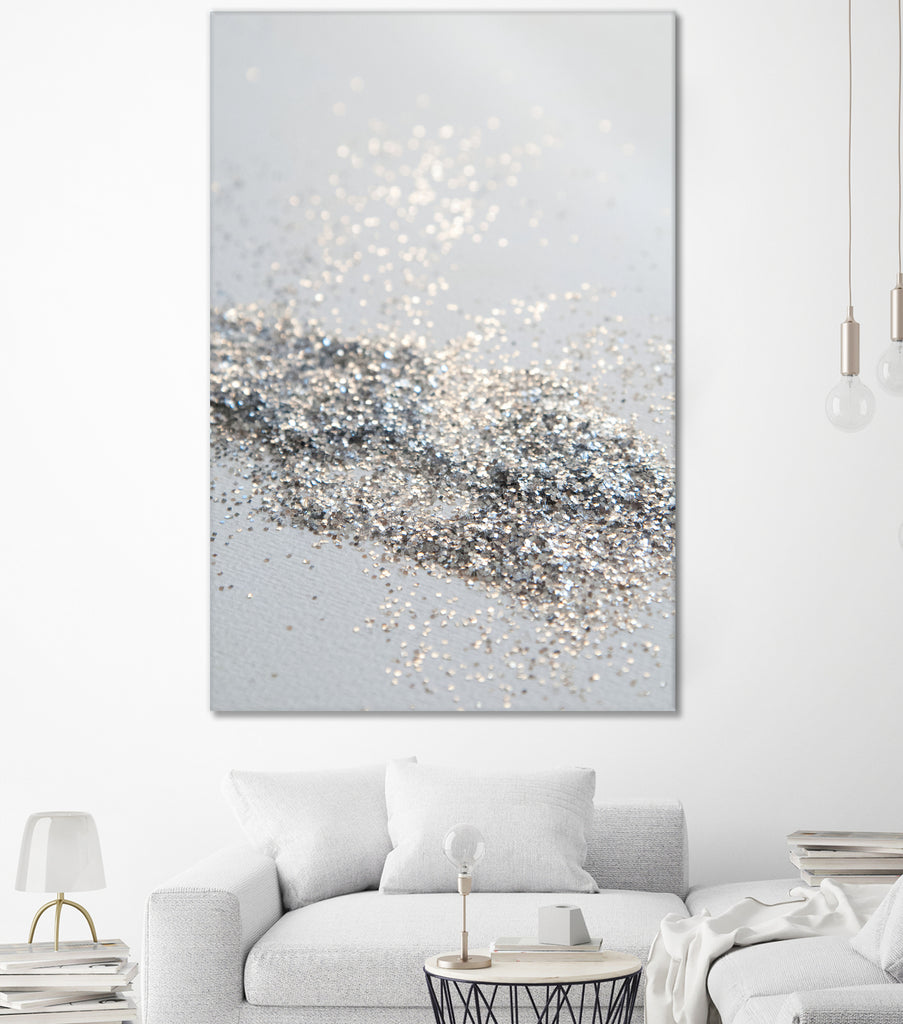 Silver Gray Glitter #2 #shiny #decor #art by Anita & Bella Jantz on GIANT ART - gray photo illustration