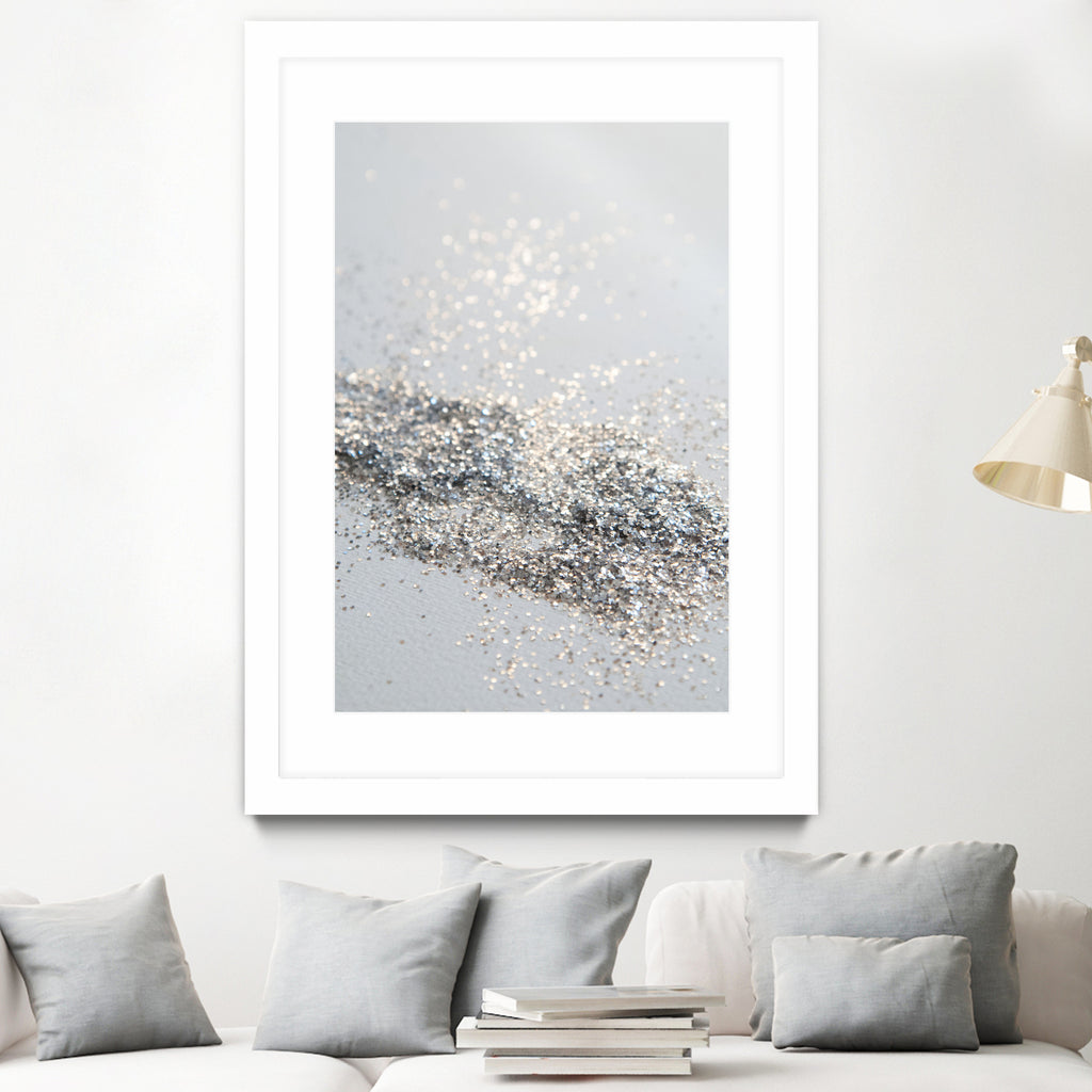 Silver Gray Glitter #2 #shiny #decor #art by Anita & Bella Jantz on GIANT ART - gray photo illustration