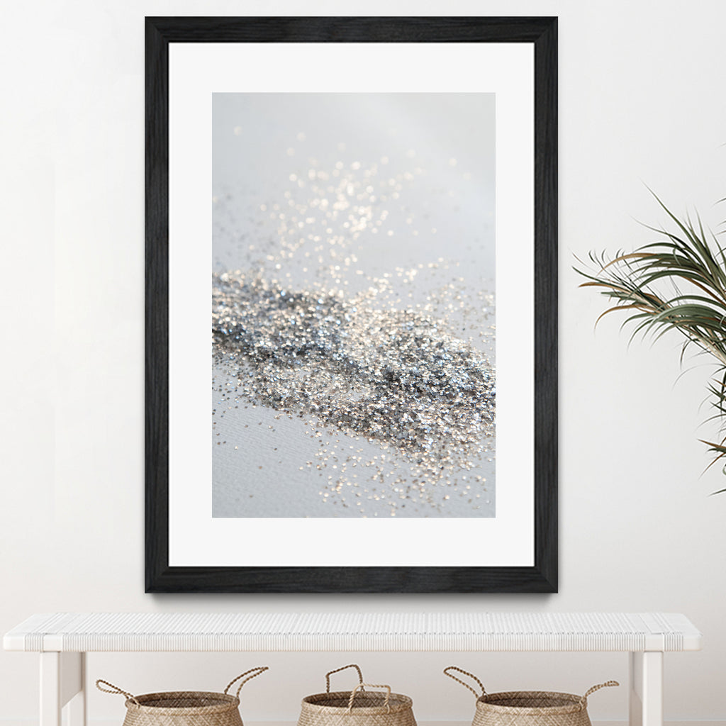 Silver Gray Glitter #2 #shiny #decor #art by Anita & Bella Jantz on GIANT ART - gray photo illustration