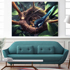 Seven Deadly Sins : Envy by Cyril Rolando on GIANT ART - green digital painting