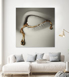 Golden Tear by Vigan Tafili on GIANT ART - white 3d art