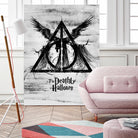 The Deathly Hallows by Nikita Abakumov on GIANT ART - gray digital painting