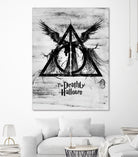 The Deathly Hallows by Nikita Abakumov on GIANT ART - gray digital painting