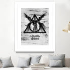 The Deathly Hallows by Nikita Abakumov on GIANT ART - gray digital painting