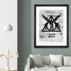 The Deathly Hallows by Nikita Abakumov on GIANT ART - gray digital painting