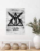The Deathly Hallows by Nikita Abakumov on GIANT ART - gray digital painting