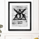 The Deathly Hallows by Nikita Abakumov on GIANT ART - gray digital painting