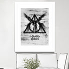 The Deathly Hallows by Nikita Abakumov on GIANT ART - gray digital painting