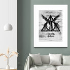 The Deathly Hallows by Nikita Abakumov on GIANT ART - gray digital painting