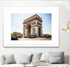 Arc de Triumph. by Art Kireev on GIANT ART - blue digital drawing