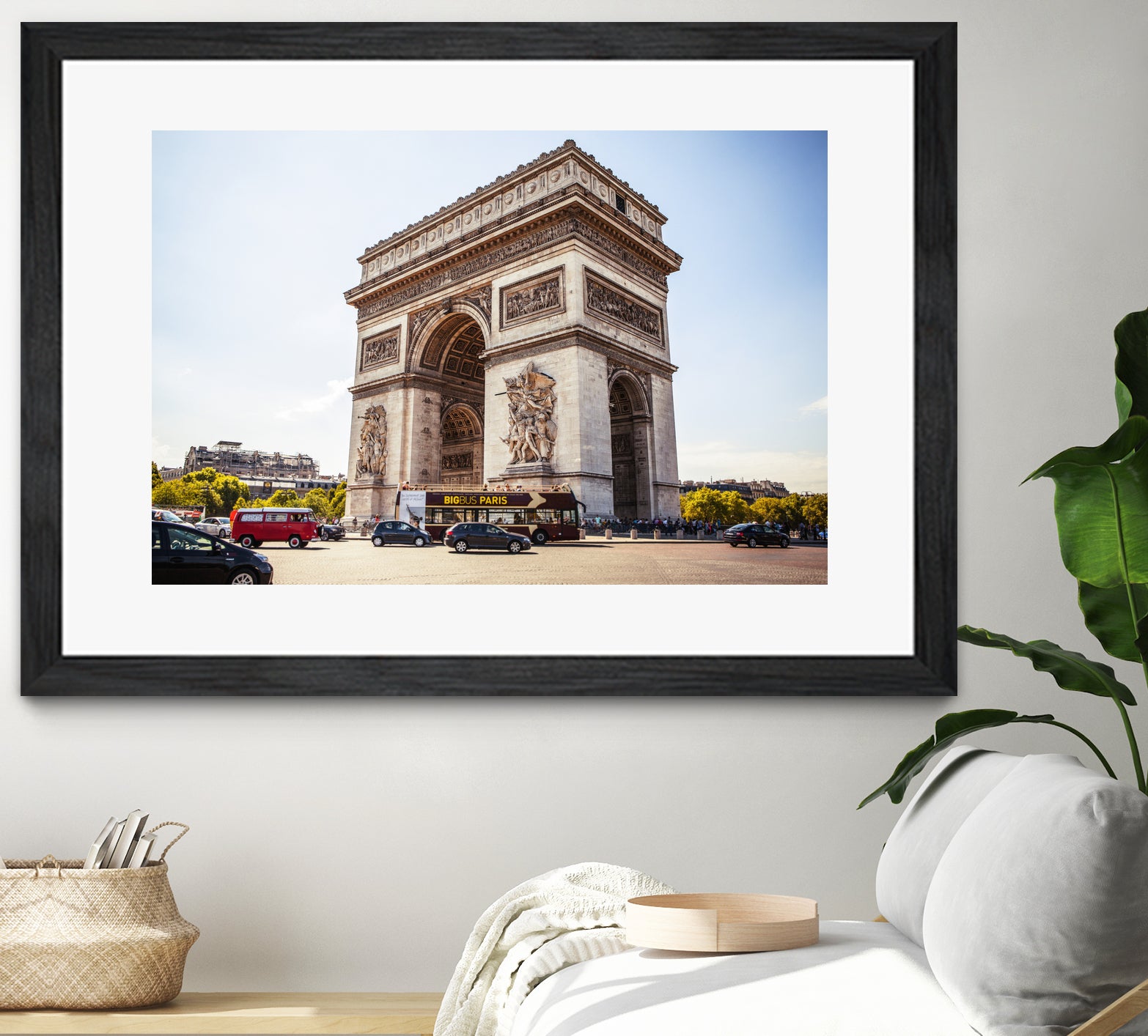 Arc de Triumph. by Art Kireev on GIANT ART - blue digital drawing