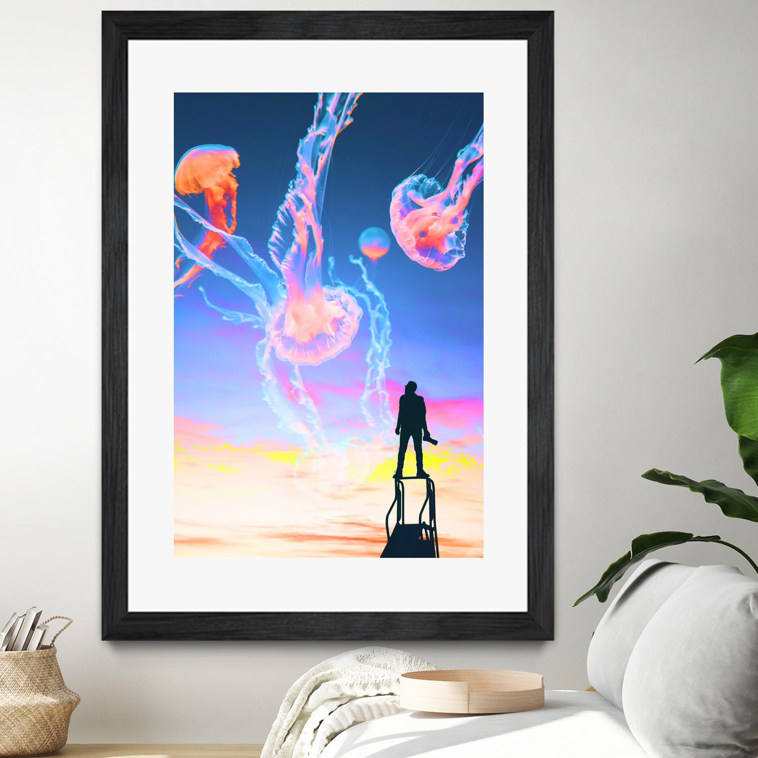 Jelly Clouds Assemblage by Aesthetic Vaporwave on GIANT ART - blue photo illustration