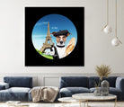 See Paris by Karine Osipyan on GIANT ART - blue photo illustration