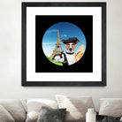 See Paris by Karine Osipyan on GIANT ART - blue photo illustration