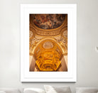 Louvre indoor. by Art Kireev on GIANT ART - yellow digital drawing