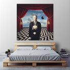 Lynch Vs Magritte by giuseppe conti on GIANT ART - black digital painting