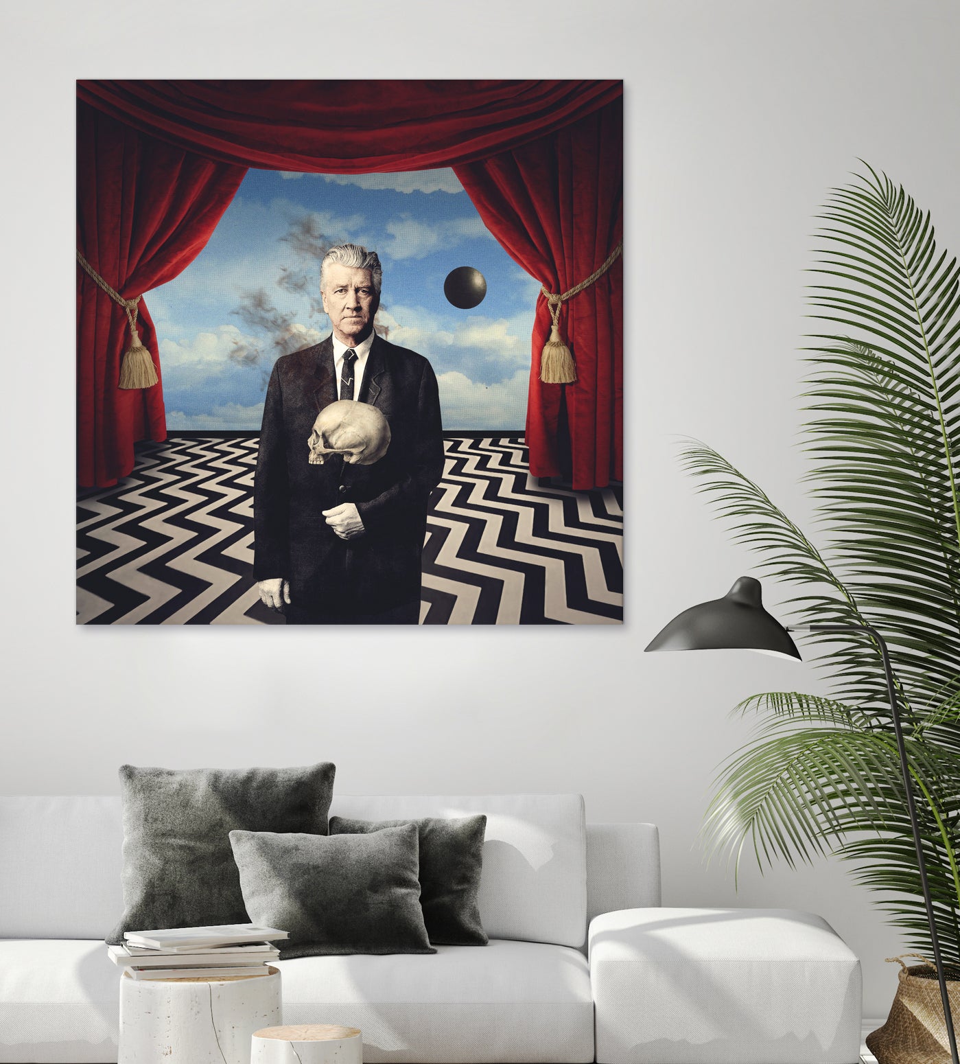 Lynch Vs Magritte by giuseppe conti on GIANT ART - black digital painting