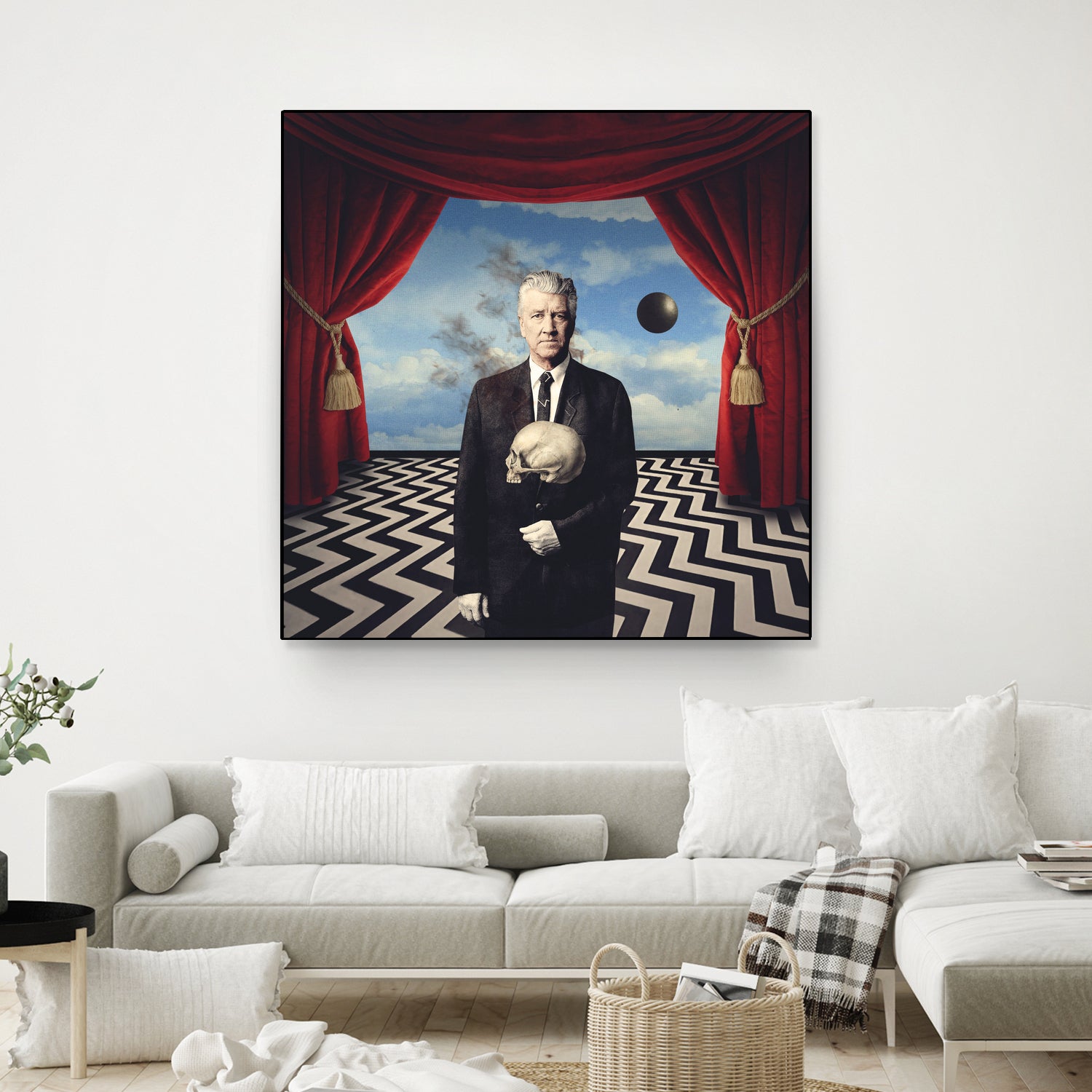 Lynch Vs Magritte by giuseppe conti on GIANT ART - black digital painting