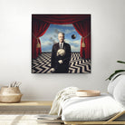 Lynch Vs Magritte by giuseppe conti on GIANT ART - black digital painting