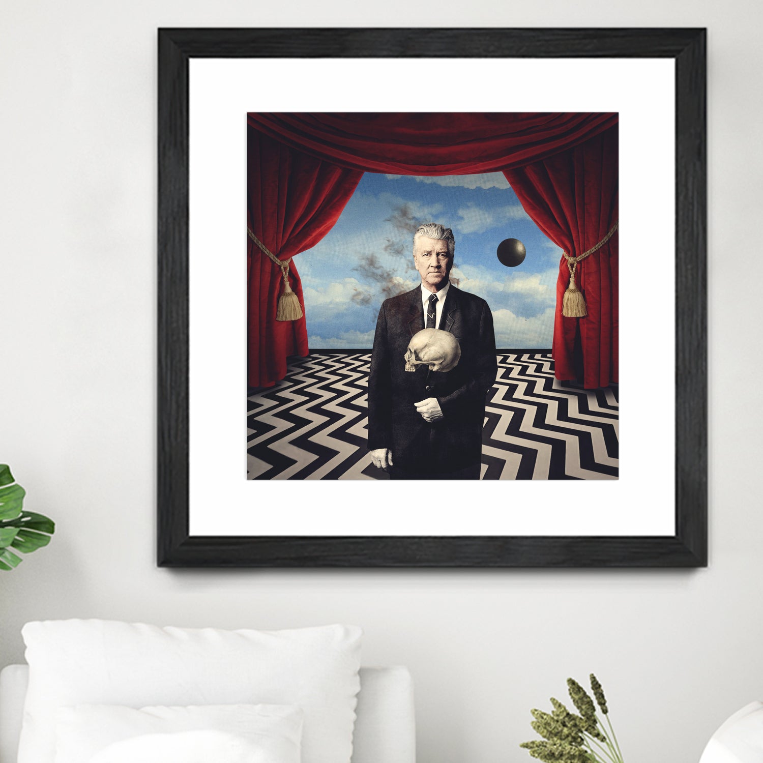 Lynch Vs Magritte by giuseppe conti on GIANT ART - black digital painting