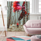 Forest Betta by GEN Z by Rigaud Mickaël on GIANT ART - red photo illustration