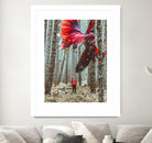 Forest Betta by GEN Z by Rigaud Mickaël on GIANT ART - red photo illustration