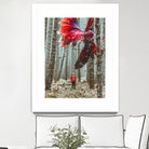 Forest Betta by GEN Z by Rigaud Mickaël on GIANT ART - red photo illustration