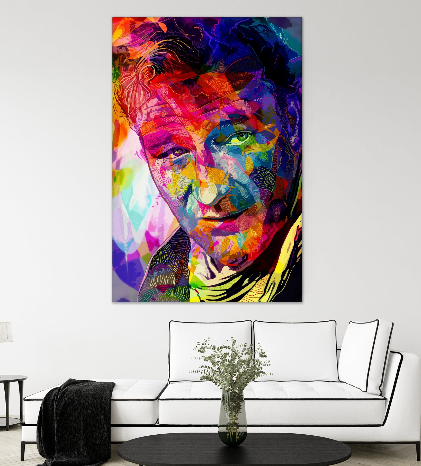 John by Alessandro Pautasso on GIANT ART - pink digital painting