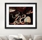 Old Time Octopus by Sharon Coty on GIANT ART - brown photo manipulation