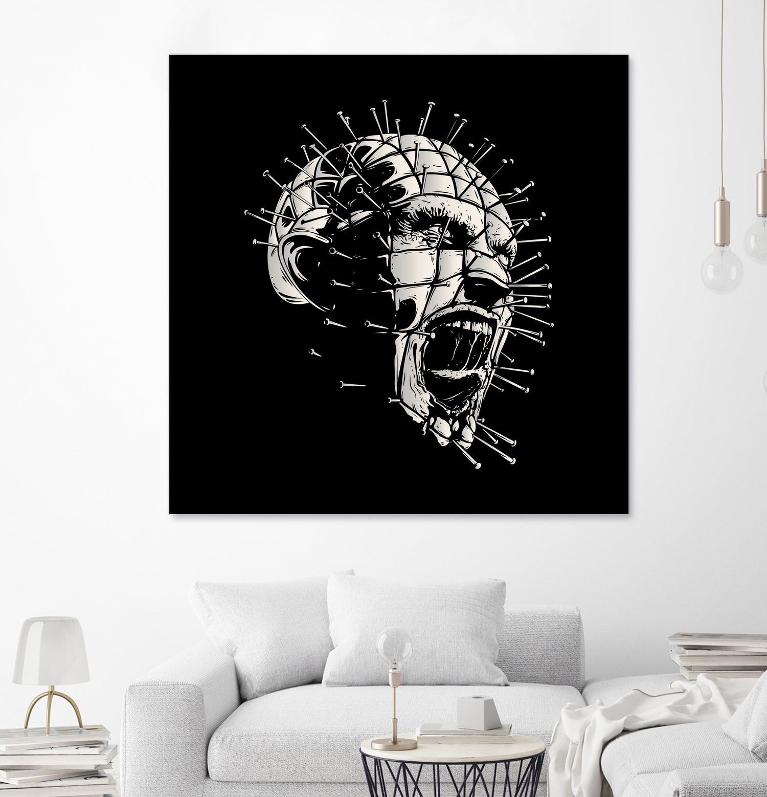 Pinhead by Nick Beery on GIANT ART - black digital drawing