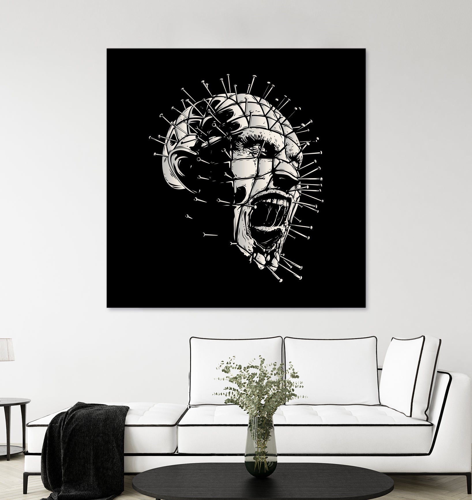 Pinhead by Nick Beery on GIANT ART - black digital drawing