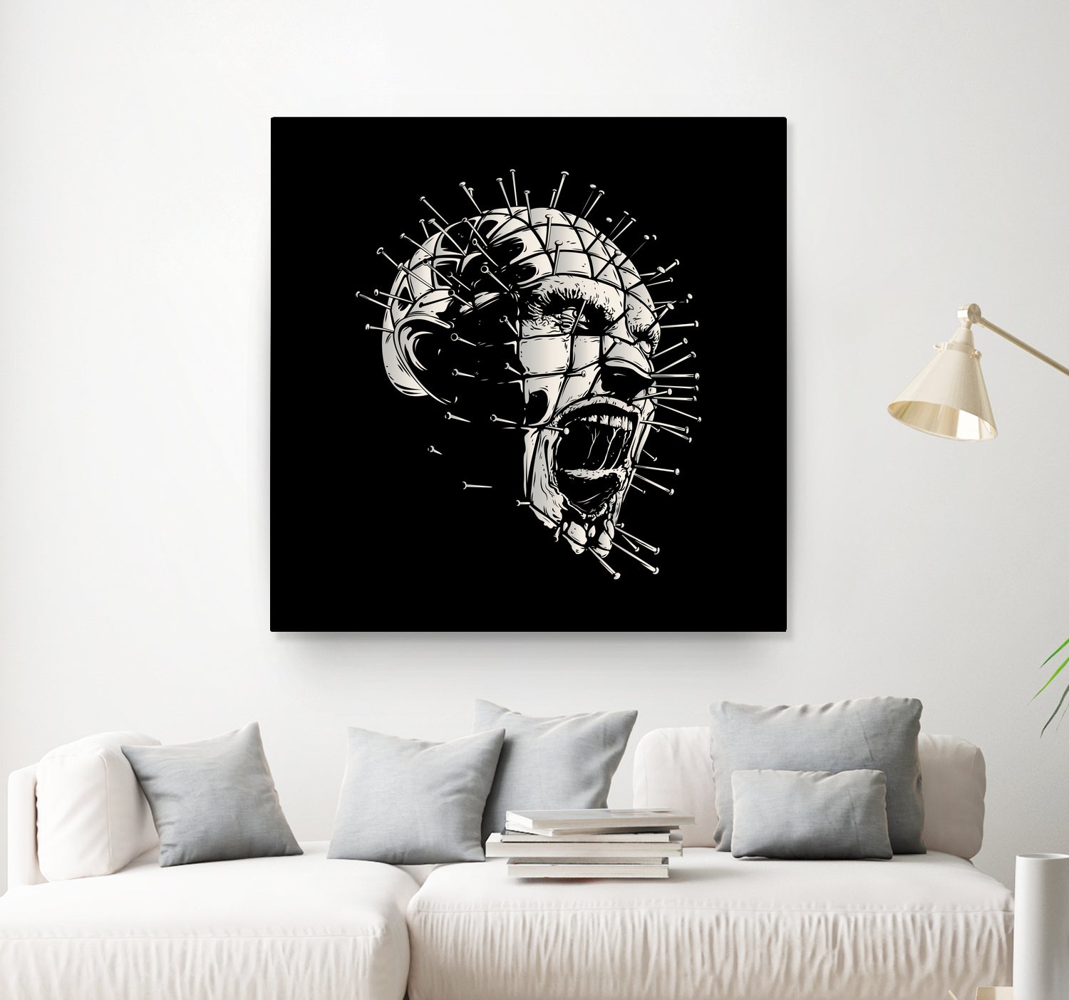 Pinhead by Nick Beery on GIANT ART - black digital drawing