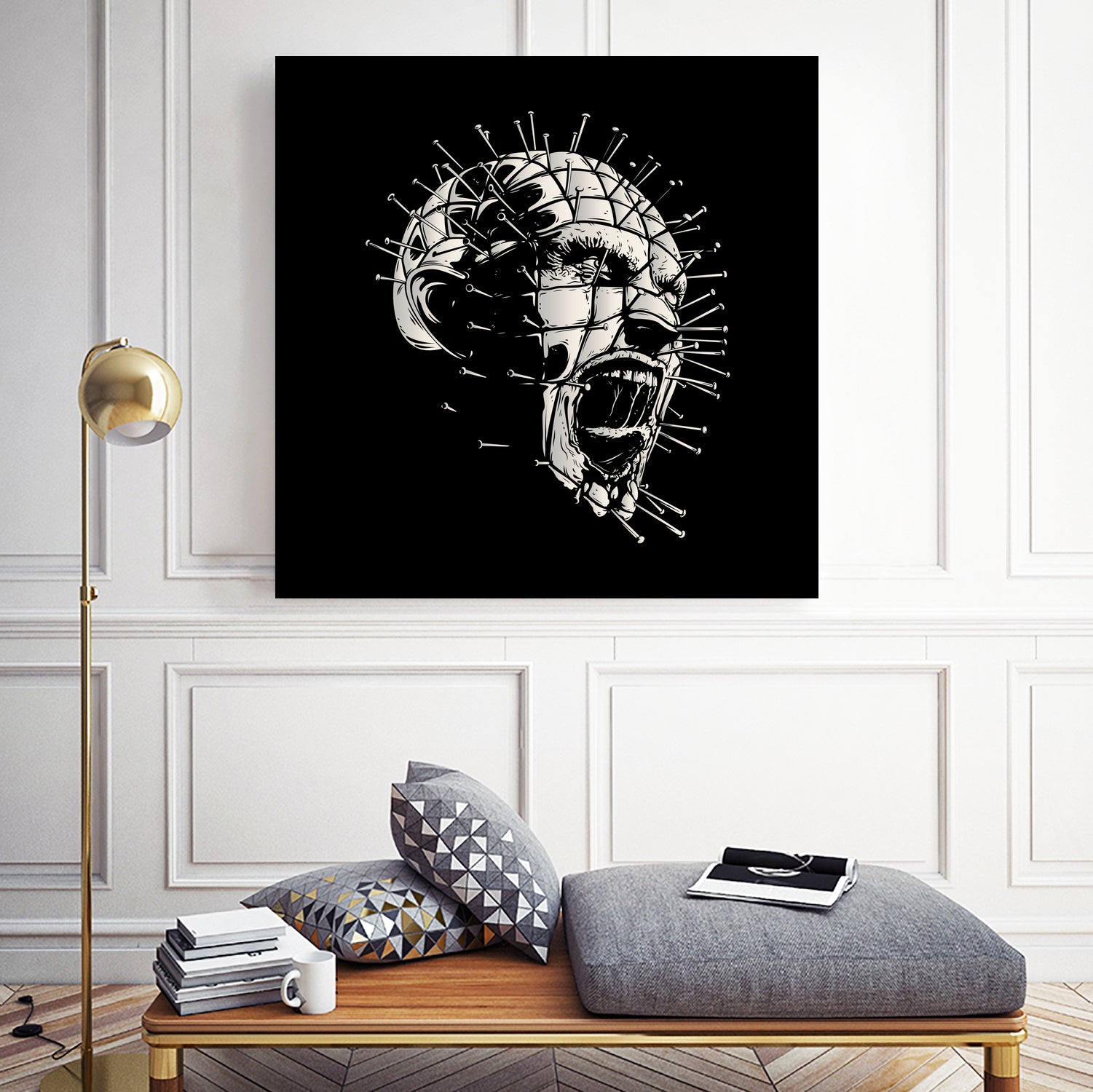 Pinhead by Nick Beery on GIANT ART - black digital drawing