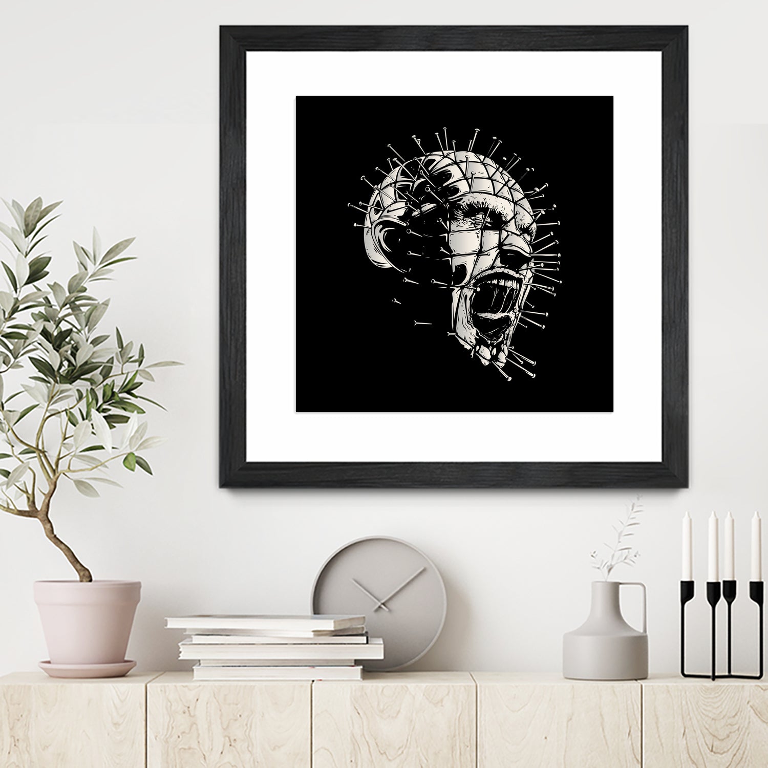 Pinhead by Nick Beery on GIANT ART - black digital drawing