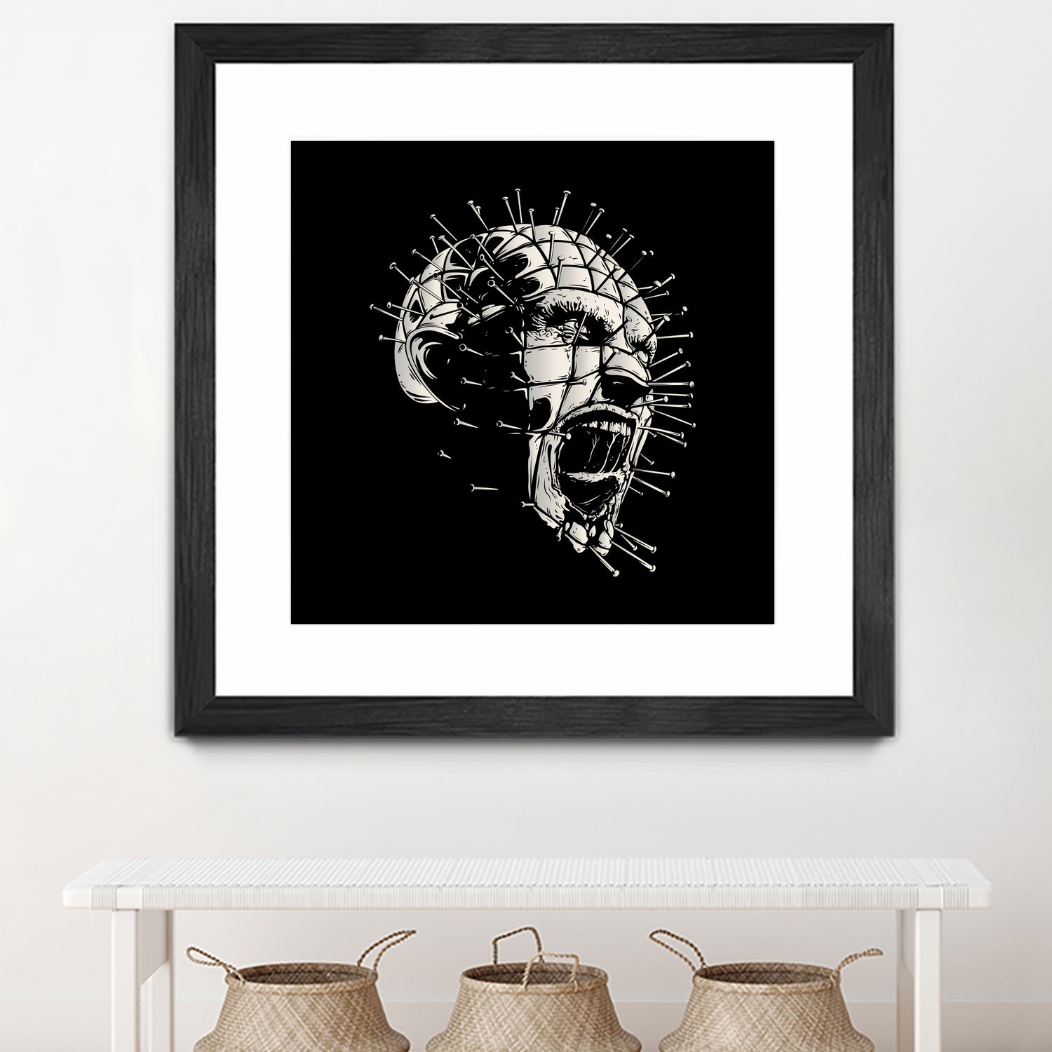 Pinhead by Nick Beery on GIANT ART - black digital drawing