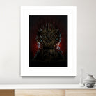 Iron Throne by Nikita Abakumov on GIANT ART - black digital painting