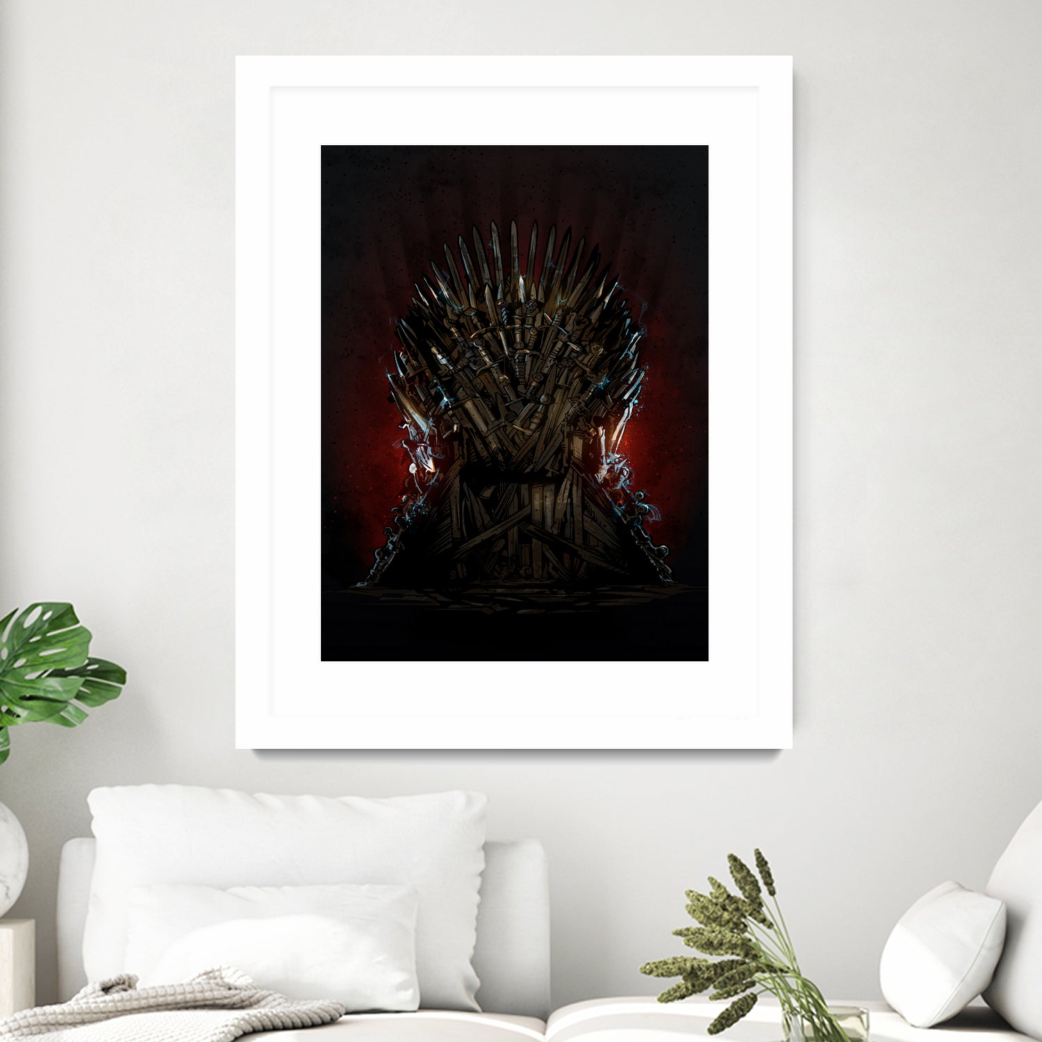 Iron Throne by Nikita Abakumov on GIANT ART - black digital painting