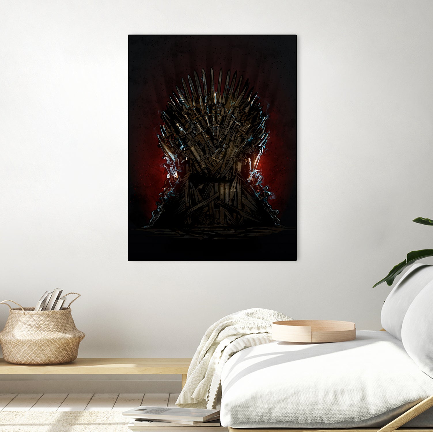 Iron Throne by Nikita Abakumov on GIANT ART - black digital painting