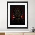 Iron Throne by Nikita Abakumov on GIANT ART - black digital painting