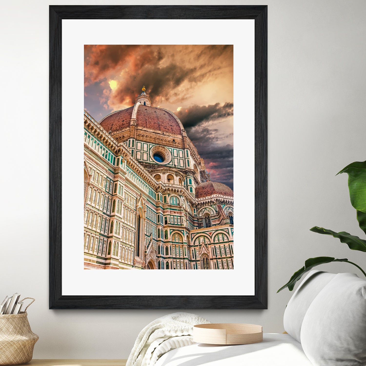 Florence Church Il Duomo by Darryl Brooks on GIANT ART - brown photo manipulation