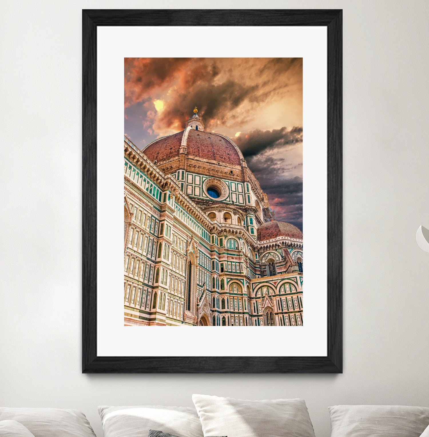 Florence Church Il Duomo by Darryl Brooks on GIANT ART - brown photo manipulation